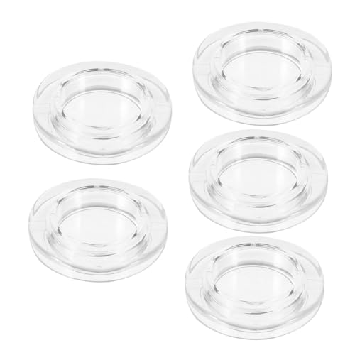 Kisangel 5 Stück Teiliges Transparente Schirmlochring Umbrella Hole Ring Plugs Witterungsbeständig und Langlebig Vielseitig für Outdoor-Tisch-sonnenschirme Einfache Reinigung Passend für von Kisangel