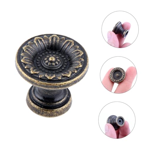 Kisangel 5 Stück Teiliges Vintage Möbelknopf Antike Möbelgriffe für Schrank Kommode Langlebig und Vielseitig für Schränke Kleiderschränke Kommoden Geeignet von Kisangel