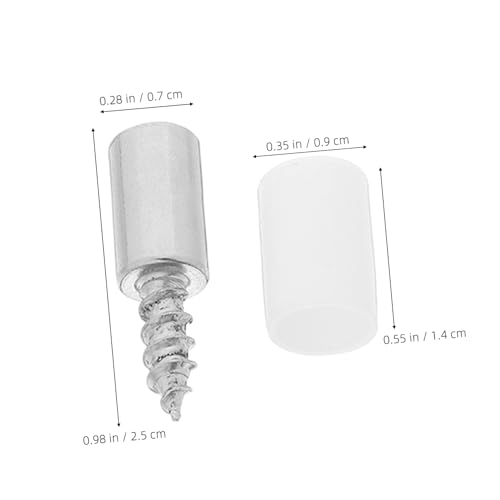 Kisangel 50 Stück Metall Regalbodenträger mit Rutschfesten Hülsen Selbstschneidende Schrauben für Küchen Kleiderschränke Bücherregale und Schrankböden Robuste Einlegebodenhalterung Kisangel 50 Stück Metall Regalbodenträger mit Rutschfesten Hülsen Selbstschneidende Schrauben für Küchen Kleiderschränke Bücherregale und Schrankböden Robuste Einlegebodenhalterung von Kisangel