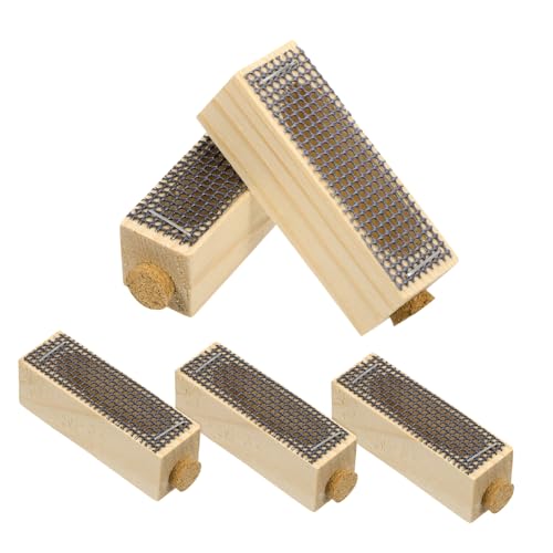 Kisangel Bienenkönigin Käfig 5 Stück Bienenzucht Werkzeug Zubehör Atmungsaktiv Langlebig für Bienentransporte von Kisangel