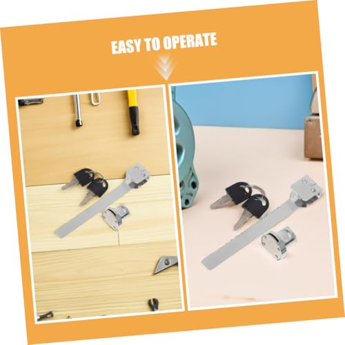 Kisangel 6 Sätze Glass Lock für Schiebetüren Sicherheits-schloss mit Schlüssel für Gefrierschränke und Vitrinen Einfach zu Bedienen Für Horizontale Glas-gefrierschranktüren Effizienter Kisangel 6 Sätze Glass Lock für Schiebetüren Sicherheits-schloss mit Schlüssel für Gefrierschränke und Vitrinen Einfach zu Bedienen Für Horizontale Glas-gefrierschranktüren Effizienter von Kisangel