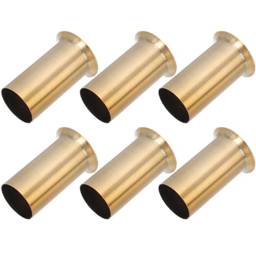 Kisangel 6 Stück Lampenfassung Hülse aus Eisen für Kristallglas Kronleuchter Kerzenleuchten Hitzebeständig Langlebig Einfache Montage Geeignet für Retro DIY lampen Goldbronze Kisangel 6 Stück Lampenfassung Hülse aus Eisen für Kristallglas Kronleuchter Kerzenleuchten Hitzebeständig Langlebig Einfache Montage Geeignet für Retro DIY lampen Goldbronze von Kisangel