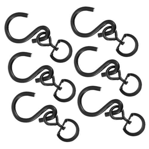 Kisangel 6 Stück Teiliges Drehbare Blumentopf Haken aus Robustem Material Platzsparend für Wand Balkon Garten Einfach zu Montieren Stabiler Pflanzenhalter für Hängende Pflanztöpfe Kisangel 6 Stück Teiliges Drehbare Blumentopf Haken aus Robustem Material Platzsparend für Wand Balkon Garten Einfach zu Montieren Stabiler Pflanzenhalter für Hängende Pflanztöpfe von Kisangel