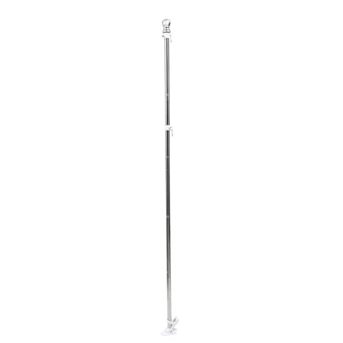 Kisangel 6 Stück Teiliges Edelstahl Fahnenmast Set mit Stabilem Outdoor Fahnenhalter für Balkon Terrasse Rostfrei Wetterbeständig Vielseitig Einsetzbar für Feiertags Willkommensdekoration Kisangel 6 Stück Teiliges Edelstahl Fahnenmast Set mit Stabilem Outdoor Fahnenhalter für Balkon Terrasse Rostfrei Wetterbeständig Vielseitig Einsetzbar für Feiertags Willkommensdekoration von Kisangel