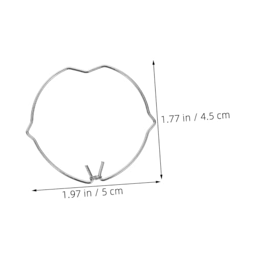 Kisangel 6 Stück Teiliges Federclip Einbaustrahler Metall haltefeder für Deckenlampen Stabile Clips zur Sicheren Befestigung von Spotlights und Downlights Einfache Montage Vielseitig von Kisangel