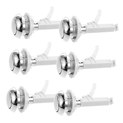 Kisangel 6 Stück Teiliges Toilettenspülknopf Ersatzspülknopf aus Premium Kunststoff Langlebig Kompatibel für Wc Spülkasten Installieren Kisangel 6 Stück Teiliges Toilettenspülknopf Ersatzspülknopf aus Premium Kunststoff Langlebig Kompatibel für Wc Spülkasten Installieren von Kisangel