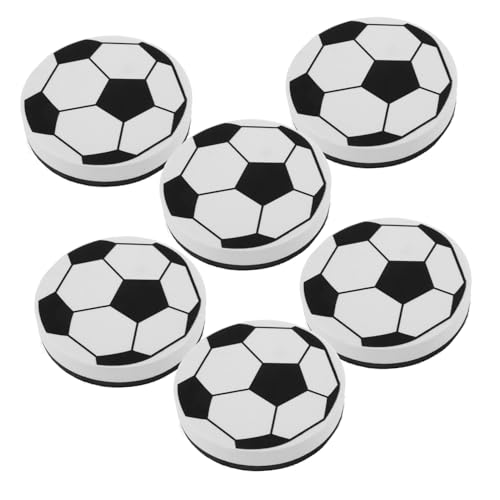 Kisangel 6 Stück Teiliges Whiteboard Radierer mit Magnetischem Sportsball Design Wiederverwendbar Langlebig Trocken Abwischbar für Büro Klassenzimmer und Whiteboard Zubehör von Kisangel