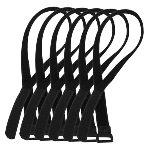 Kisangel 6 Stück Verstellbare Patio Sonnenschirm Befestigungsriemen Windstabilisierung Outdoor Tragegurt Strap für Garten Strand und Terrasse von Kisangel