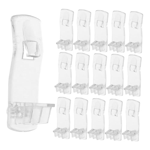 Kisangel 60 Stück Regalklammern Für Küchenschränke Selbstsichernde Regalstützen Schreibtischregalklammern Verriegelbare Regalklammern Aus Kunststoff Selbstsichernde Regalhalterungen von Kisangel