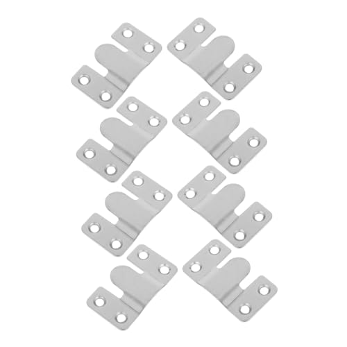 Kisangel 8 Stück Teiliges Edelstahl Flush Mount Halterungsset Ineinandergreifende Bilderrahmen-haken für Spiegel Fotohalterung Unsichtbare Wandbefestigung für Wohnzimmer und Badezimmer Kisangel 8 Stück Teiliges Edelstahl Flush Mount Halterungsset Ineinandergreifende Bilderrahmen-haken für Spiegel Fotohalterung Unsichtbare Wandbefestigung für Wohnzimmer und Badezimmer von Kisangel