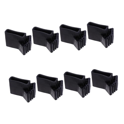 Kisangel 8 Stück Teiliges Faltbare Leiterfußschutzkappen aus Umweltfreundlichem Rutschfeste Leiterpads mit Verstärktem Design für Boden Leiterschutz Installieren Langlebig und von Kisangel