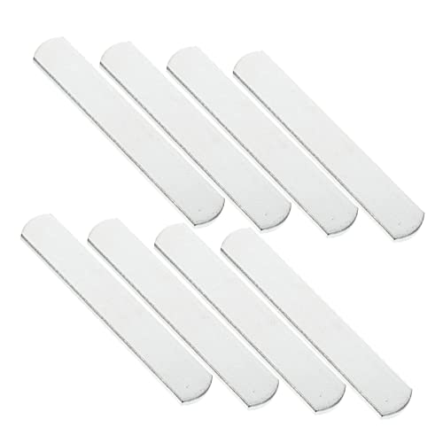 Kisangel 8 Stück Teiliges Set Verstellbare Rostfreie Stahlplatten für Gewichtsweste und Beintraining Langlebige Fitness Gewichtsstreifen für Kraftübungen zu Hause und Outdoor von Kisangel