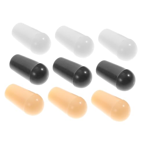 Kisangel 9 Stück Teiliges Gitarren Toggle Schalterknöpfe Wege Pickup Schalterkappen in Verschiedenen Farben Langlebig und Installieren Kompatibel mit Gitarren Zubehör Komfortabel und Kisangel 9 Stück Teiliges Gitarren Toggle Schalterknöpfe Wege Pickup Schalterkappen in Verschiedenen Farben Langlebig und Installieren Kompatibel mit Gitarren Zubehör Komfortabel und von Kisangel
