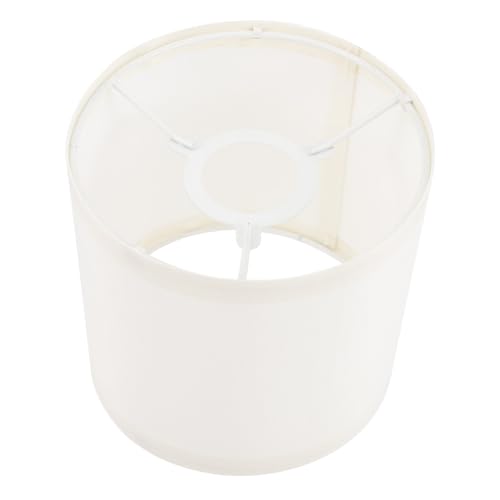 Kisangel Abnehmbarer Lampenschirm aus Leinenstoff für Steh Tischlampen Dekorative Faltbare Lampenabdeckung Staubschutz für Schlafzimmer Büro und Wohnzimmer von Kisangel