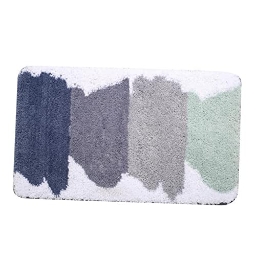 Kisangel Absorbierende rutschfeste Badematte Flauschiger Badvorleger für Badewanne Wasserabsorbierend für Badezimmer und Küche mit TPR Unterlage für Sicheren Halt Kisangel Absorbierende rutschfeste Badematte Flauschiger Badvorleger für Badewanne Wasserabsorbierend für Badezimmer und Küche mit TPR Unterlage für Sicheren Halt von Kisangel