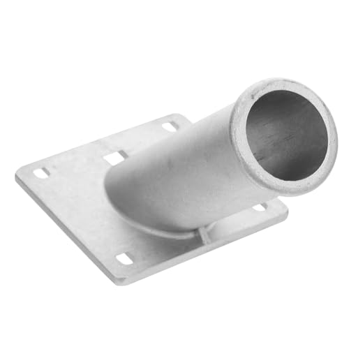Kisangel Aluminium Fahnenmast Halterung Grauer Stabiler Flaggenhalter für Wand Terrasse Garten Wetterfeste Halterung für Außenbereiche Kisangel Aluminium Fahnenmast Halterung Grauer Stabiler Flaggenhalter für Wand Terrasse Garten Wetterfeste Halterung für Außenbereiche von Kisangel