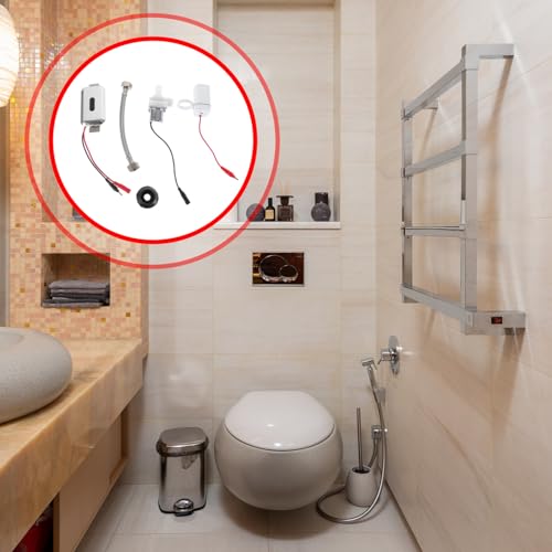 Kisangel Automatisches Urinalspülventil mit Infrarot sensor Langlebig aus Edelstahl und Einfache Montage Wandmontierbares Urinalspülgerät für Hygienische Toilettenanlagen Kisangel Automatisches Urinalspülventil mit Infrarot sensor Langlebig aus Edelstahl und Einfache Montage Wandmontierbares Urinalspülgerät für Hygienische Toilettenanlagen von Kisangel