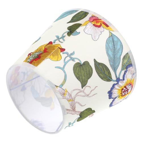 Kisangel Blumen Stoff Lampenschirm Blumendekor Lampenschirm für Hängeleuchte und Tischlampe mit Leuchtendem Muster für Wohnraumgestaltung Kisangel Blumen Stoff Lampenschirm Blumendekor Lampenschirm für Hängeleuchte und Tischlampe mit Leuchtendem Muster für Wohnraumgestaltung von Kisangel