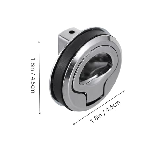 Kisangel Bootslukenverschluss Metall Lukenriegel für Yacht Wohnmobil Türschloss Robust Korrosionsbeständig Langlebig für Boots Wohnwagenkabinen von Kisangel