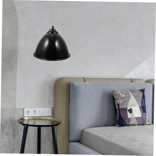 Kisangel Bunter Aluminium Deckenlampenschirm Pendelleuchte Lampenschirm für Esszimmer Barbereich Schwarz Einfach Montage Langlebig und Stilvoll Kisangel Bunter Aluminium Deckenlampenschirm Pendelleuchte Lampenschirm für Esszimmer Barbereich Schwarz Einfach Montage Langlebig und Stilvoll von Kisangel