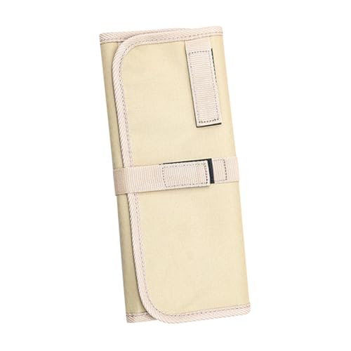 Kisangel Camping Besteck Organizer Tragbare Tischgedeck Aufbewahrungstasche für Picknick und Grillen Faltbare Utensilien Tasche für Outdoor und Heimgebrauch von Kisangel