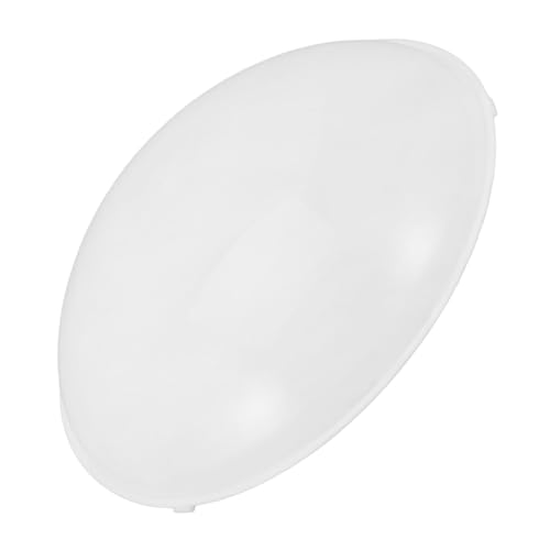 Kisangel Ceiling Light Cover aus Feuerfestem Material Einfache Montage Schützender Lampenschirm für Deckenleuchte für Büro Schlafzimmer und Notfallbeleuchtung von Kisangel