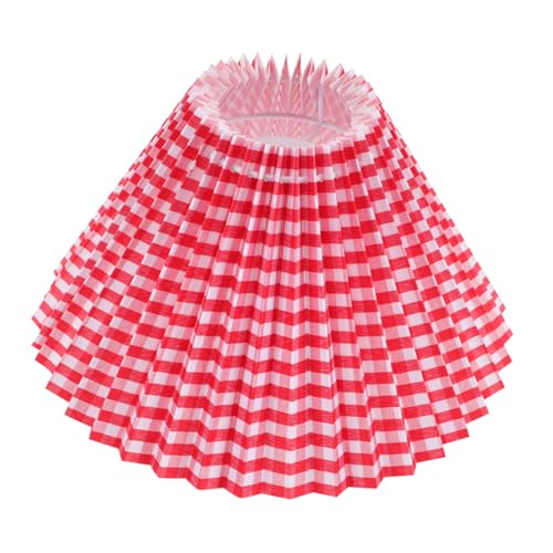 Kisangel DIY Stoff Lampenschirm Deckenleuchte Plissee Design aus Eisen und Weicher Lichtschutz für Hotel und Zuhause Dekorative Abdeckung für Kronleuchter und Pendelleuchte Kisangel DIY Stoff Lampenschirm Deckenleuchte Plissee Design aus Eisen und Weicher Lichtschutz für Hotel und Zuhause Dekorative Abdeckung für Kronleuchter und Pendelleuchte von Kisangel