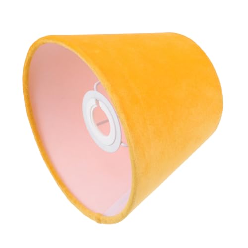 Kisangel Dekorativer Lampenschirm aus Zartem Veloursstoff Staubdichte Schreibtischlampe Abdeckung Passend für Fassungen Leicht und Bruchsicher Einfache Montage für Wohn Bürobeleuchtung von Kisangel