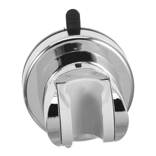 Kisangel Dusch Saugnapfhalterung Saugnapf Duschhaken Saugnapfhalter Für Dusche Saugnapf Duschkopf Dusch Saughaken Duschhalterung Für Handbrause Silber von Kisangel