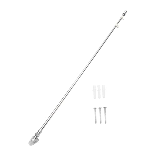 Kisangel Edelstahl Fahnenmast teiliger Outdoor Flaggenmast mit Basis und Schrauben Rostfrei Drehbar gegen Verheddern für Garten Feiertagsdekoration Kisangel Edelstahl Fahnenmast teiliger Outdoor Flaggenmast mit Basis und Schrauben Rostfrei Drehbar gegen Verheddern für Garten Feiertagsdekoration von Kisangel