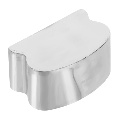 Kisangel Edelstahl Handlauf Endkappe Treppen Geländer Halbrund Design Einfach Montage Innenbereich Treppengeländer Zubehör Plugs For Holes Outdoor Handrail End Caps von Kisangel