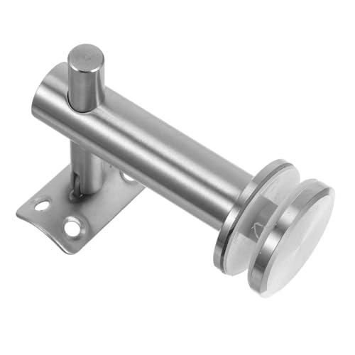 Kisangel Edelstahl Handlaufträger für Innen Treppen Glassicherer Wandmontierter Handlaufhalter Robuste Edelstahl Geländerstütze für Treppenhaus Einfache Installation Stabile Befestigung von Kisangel