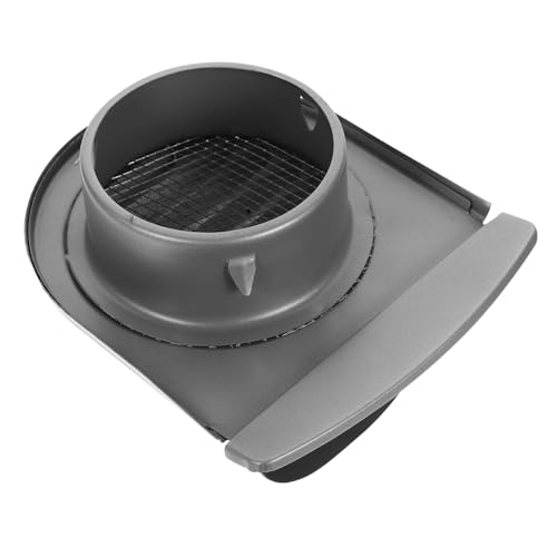 Kisangel Edelstahl Lüftungsgitter U form Regenhaube für Außenwand Wetterfeste Abluftabdeckung mit Korrosionsbeständigem Material Geeignet für Küchen Badezimmerlüftung von Kisangel