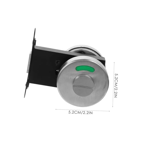 Kisangel Edelstahl Türschloss mit Rot grün Anzeige Privatsphäre Belegt anzeige für Badezimmer und Öffentliche Toiletten Verstärktes Indikator schloss Geeignet für Hotels Büros und Kisangel Edelstahl Türschloss mit Rot grün Anzeige Privatsphäre Belegt anzeige für Badezimmer und Öffentliche Toiletten Verstärktes Indikator schloss Geeignet für Hotels Büros und von Kisangel
