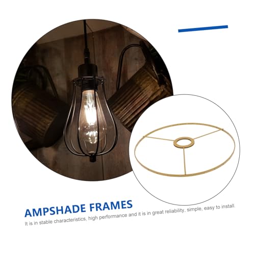 Kisangel Eisen Lampenschirm Ring Draht Lampenschirm Gestell DIY Lampenzubehör für Decken Tischlampen Robustes Material Vielseitig für Kronleuchter und Stehlampen Geeignet Kisangel Eisen Lampenschirm Ring Draht Lampenschirm Gestell DIY Lampenzubehör für Decken Tischlampen Robustes Material Vielseitig für Kronleuchter und Stehlampen Geeignet von Kisangel