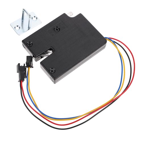 Kisangel Elektromagnetisches Türschloss Tragbares Elektronisches Schrankschloss aus Schwarzem Titanlegierungs Material Schlagfestes Verstecktes Sicherheitsschloss für Schränke und Kisangel Elektromagnetisches Türschloss Tragbares Elektronisches Schrankschloss aus Schwarzem Titanlegierungs Material Schlagfestes Verstecktes Sicherheitsschloss für Schränke und von Kisangel