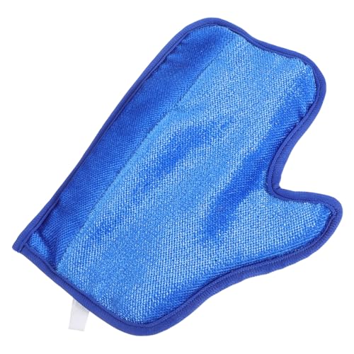 Kisangel Elektrostatische Doppel-Seiten Haustier-haarentferner Handschuhe Wiederverwendbare Deshedding Grooming-mitt für Katzen und Hunde Effiziente Pelzentfernung Sofa Teppich Bett und von Kisangel