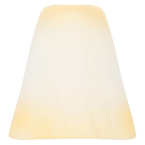 Kisangel Europäischer Gelber Glas lampenschirm Deckenleuchte Zubehör Mittelloch Einfach zu Montierender Moderner Lampenschirm für Hängelampen und Tischlampen Dekorativ und Schützend Kisangel Europäischer Gelber Glas lampenschirm Deckenleuchte Zubehör Mittelloch Einfach zu Montierender Moderner Lampenschirm für Hängelampen und Tischlampen Dekorativ und Schützend von Kisangel