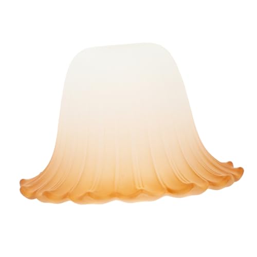 Kisangel Europäischer Mattierter Glas lampenschirm Kronleuchter Zubehör Dekorative Transparente Lampenabdeckung Einfache Montage Geeignet für Esszimmer und Wohnzimmer Kisangel Europäischer Mattierter Glas lampenschirm Kronleuchter Zubehör Dekorative Transparente Lampenabdeckung Einfache Montage Geeignet für Esszimmer und Wohnzimmer von Kisangel