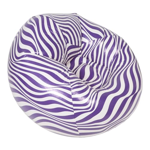 Kisangel Aufblasbares Sitzsack-Sofa Faltbares Aufblasbares Campingsofa Aus Dickem PVC Für Strand Und Wanderungen von Kisangel