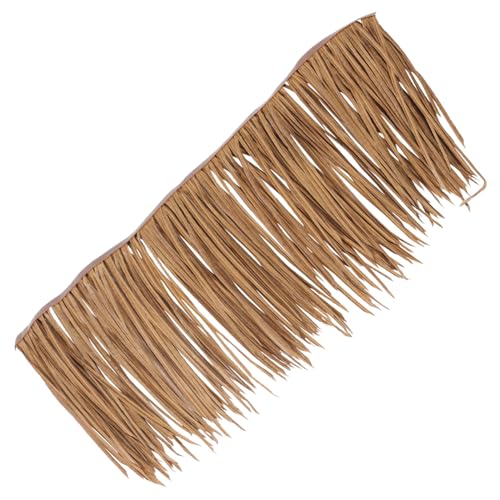 Kisangel Flammhemmende Künstliche Stroh dachmatte Pe simulationsdachrolle für Garten Pavillon DIY Dekoration Schilfrohrmatte Tiki bar Tiki Strohdach Kisangel Flammhemmende Künstliche Stroh dachmatte Pe simulationsdachrolle für Garten Pavillon DIY Dekoration Schilfrohrmatte Tiki bar Tiki Strohdach von Kisangel