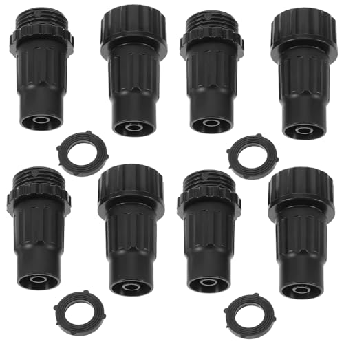 Kisangel Garten Schlauchadapter Kunststoff mit Innen Außengewinde Schnellverbinder für Wasserschläuche Robust und Dicht Geeignet für Garten Landwirtschaft Haushalt und Industrie Kisangel Garten Schlauchadapter Kunststoff mit Innen Außengewinde Schnellverbinder für Wasserschläuche Robust und Dicht Geeignet für Garten Landwirtschaft Haushalt und Industrie von Kisangel