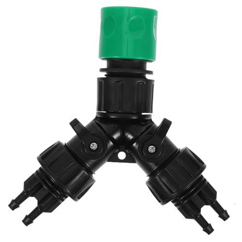 Kisangel Gartenschlauch Verteiler 4 Wege Tropfbewässerungsschlauch Verteiler 1/4 Schlauchadapter Für Bewässerungssystem – Wasserhahnanschluss Für Garten Hof Und Rasenpflanzen von Kisangel