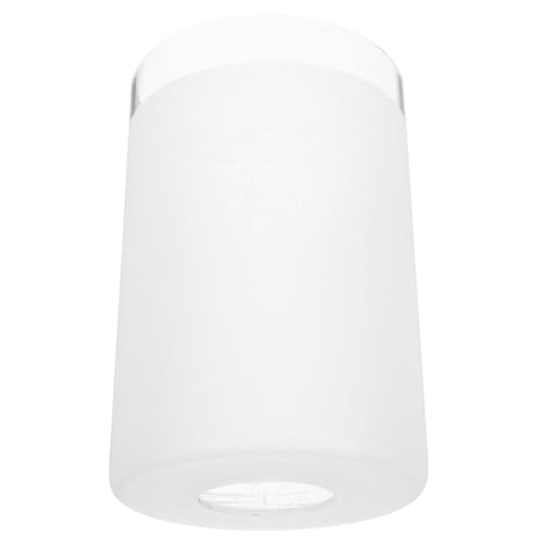 Kisangel Glas Lampenschirm Zylinder Ersatz für Wandleuchten Pendelleuchten Tischlampen Badlampen Wandlampenschirme mit Sanfter Gleichmäßiger Lichtverteilung und Einfacher Montage von Kisangel