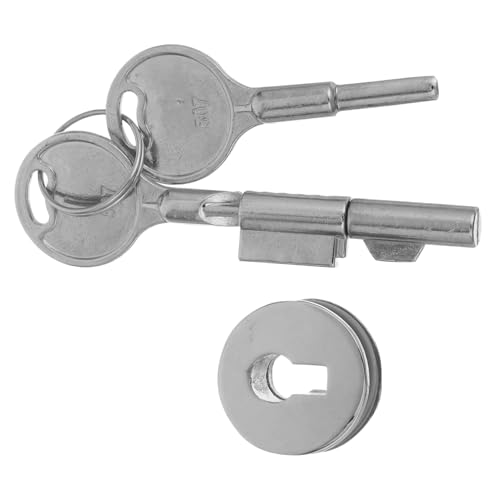 Kisangel Glas Türschloss aus Zinklegierung für Kühlschrank Gefrierschrank Vitrine Schiebetür mit Schlüssel Ersatz Gefrierschrank Schloss Eleganter Schutz für Mini Kühlschrank und Kisangel Glas Türschloss aus Zinklegierung für Kühlschrank Gefrierschrank Vitrine Schiebetür mit Schlüssel Ersatz Gefrierschrank Schloss Eleganter Schutz für Mini Kühlschrank und von Kisangel