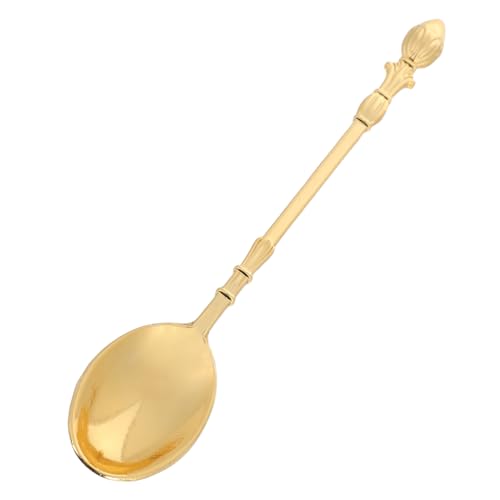 Kisangel Goldene Mini Dessertlöffel Legierung Langlebige Espressolöffel Vielseitige Kaffeelöffel für Kaffee Dessert und Cocktailrühren Kompakte Metalllöffel für Haushalt und Gastronomie Kisangel Goldene Mini Dessertlöffel Legierung Langlebige Espressolöffel Vielseitige Kaffeelöffel für Kaffee Dessert und Cocktailrühren Kompakte Metalllöffel für Haushalt und Gastronomie von Kisangel