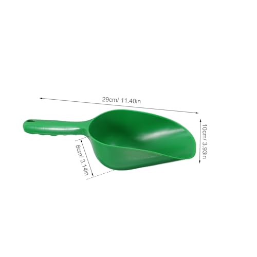 Kisangel Grüne Gartenschaufel aus Dickem Kunststoff mit Extra Großem Kopf und Multifunktionales Gartengerät zum Schnellen Graben Pflanzen und Entfernen von Erde im Gartenbereich Kisangel Grüne Gartenschaufel aus Dickem Kunststoff mit Extra Großem Kopf und Multifunktionales Gartengerät zum Schnellen Graben Pflanzen und Entfernen von Erde im Gartenbereich von Kisangel