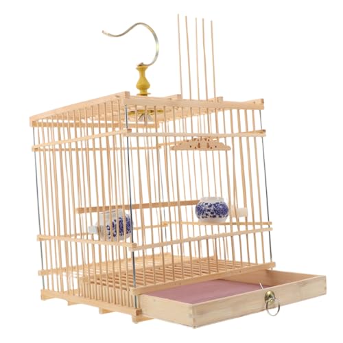 Kisangel Kleiner Vogelkäfig Aus Holz Mit Haken Und Tablett Rechteckiges Kanarienvogel- Finkenhaus Für Kleine Haustiere Vogelkäfig Für Kleine Vögel Und Wellensittiche Für Innen Und Kisangel Kleiner Vogelkäfig Aus Holz Mit Haken Und Tablett Rechteckiges Kanarienvogel- Finkenhaus Für Kleine Haustiere Vogelkäfig Für Kleine Vögel Und Wellensittiche Für Innen Und von Kisangel