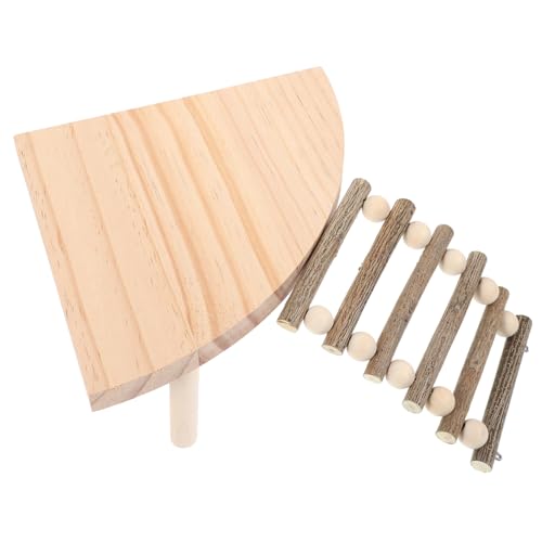 Kisangel Hamster Meerschweinchen holzplattform mit Stabiler Leiter Langlebiges Kauspielzeug und Ruheplatz für Zwerghamster Natürliches Holzspielzeug zur Käfigdekoration und Bewegung Kisangel Hamster Meerschweinchen holzplattform mit Stabiler Leiter Langlebiges Kauspielzeug und Ruheplatz für Zwerghamster Natürliches Holzspielzeug zur Käfigdekoration und Bewegung von Kisangel
