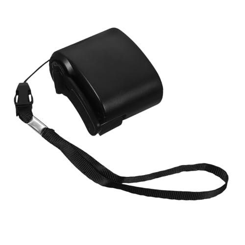 Kisangel Handkurbel Generator USB Notladegerät mit LED Licht Tragbare Outdoor Power Bank für Camping Wandern Fahrrad Smartphone und USB Geräte Handbetrieben Schwarz von Kisangel